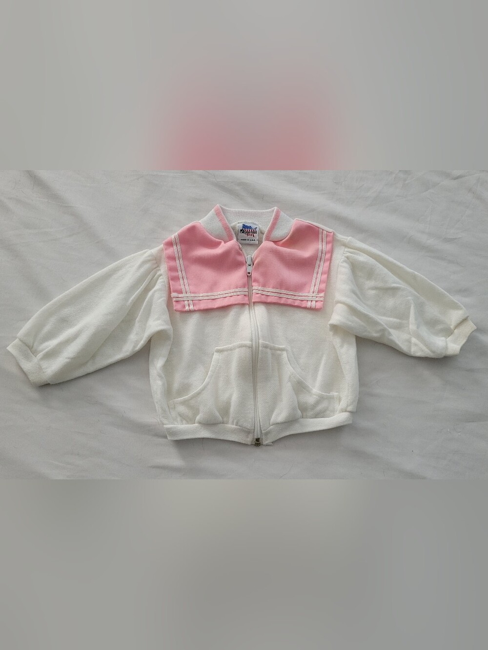 Vintage Jog Togs Pink Sailor Sweater